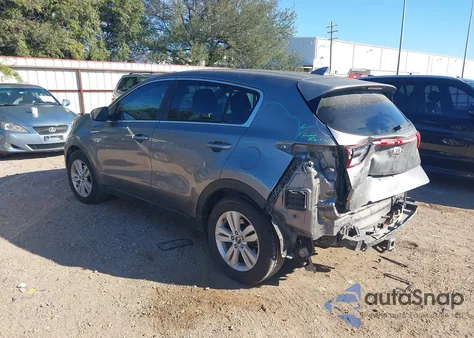 2017 Kia Sportage Lx из США, поврежденный, VIN KNDPM3AC0H7049568